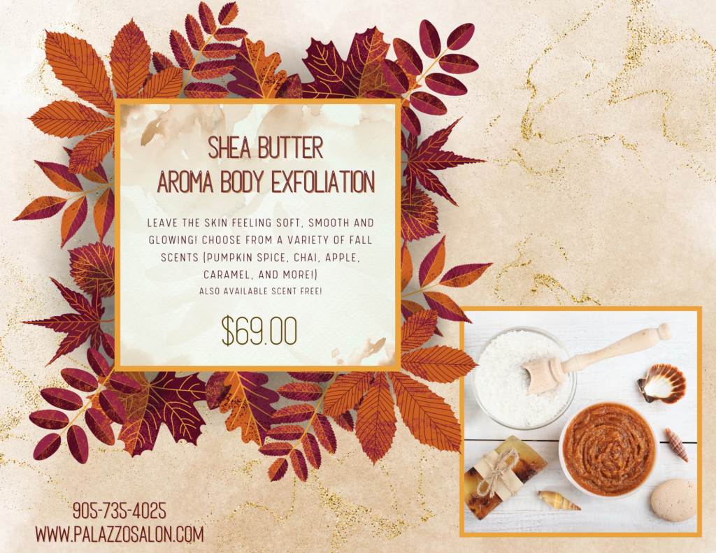 October Shea Butter Aroma Body Exfoliation